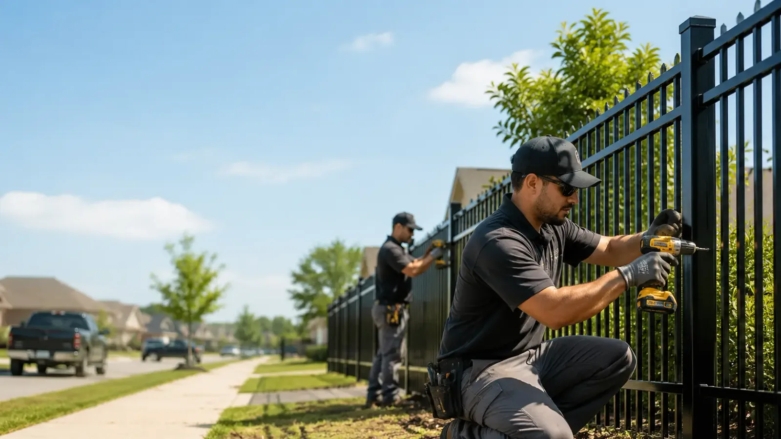 Metal Fence Installation in Jennings, FL